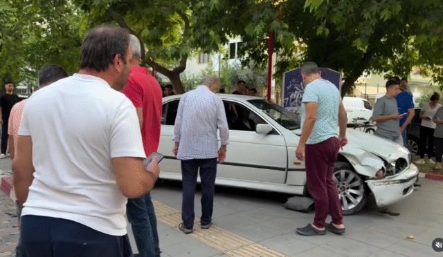 Gardalya Sokak’ta Kaza: 1 Kişi Hafif Yaralandı