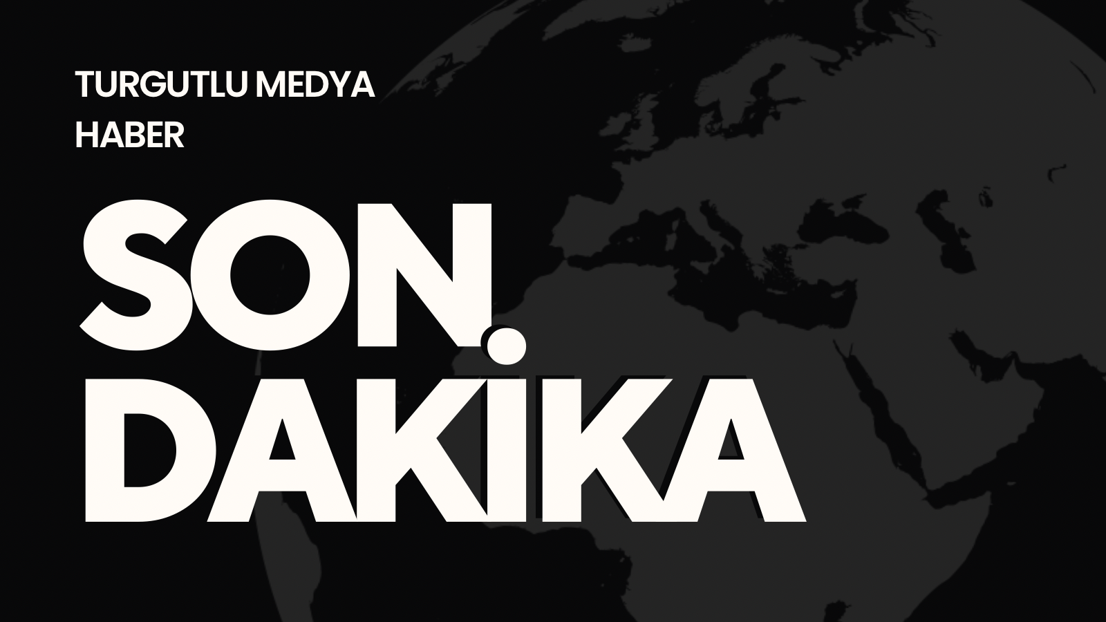 Kırmızı Sade Son Dakika Haber Duyurusu Twitter Gönderisi - Siyah